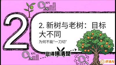 第3节：【春肥策略】开春底肥：新树&ldquo;扩版图&rdquo;，老树&ldquo;点引擎&rdquo;，课程：《柑橘底肥&ldquo;翻身账&rdquo;：从改土到高产的实战全书》