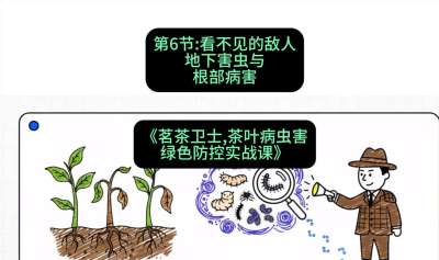 第06节：看不见的敌人&mdash;&mdash;地下害虫与根部病害，课程：《茗茶卫士&mdash;&mdash;茶叶病虫害绿色防控实战课》#识农AI